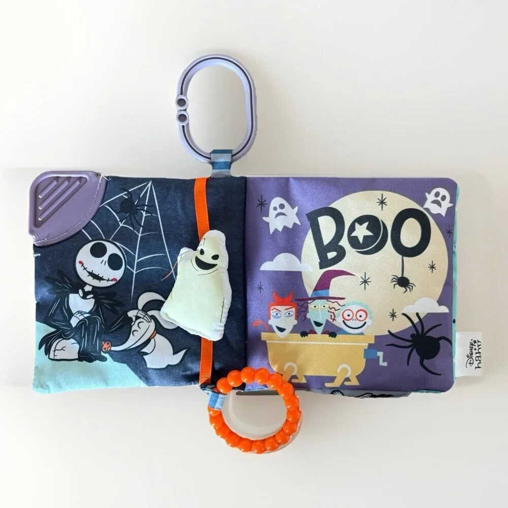 Disney Baby My First Scare The Nightmare Before Christmas Infant Soft Book Toy